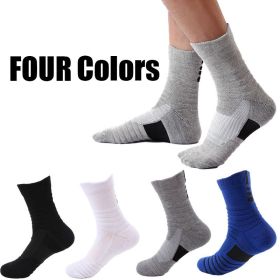 4 Pairs Compression Running Socks For Men Crew Athletic Hiking Wicking Anti Blister Cushioned Anti-odor And Breathable For Running Hiking Cycling (Option: Men)