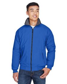 Men's Three-Season Classic Jacket - GRAPHITE - 5XL (Color: TRUE ROYAL, size: 6XL)