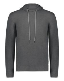 Holloway 222598 Men's Ventura Softknit Hood (Color: CARBON HEATHER, size: XL)